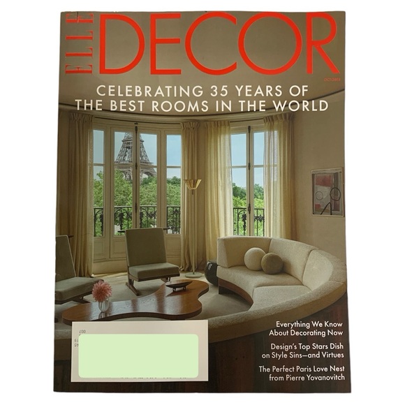Set Of 2 Elle Decor Magazines September October 2024 Style Issue Best Rooms - Picture 5 of 9
